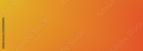 Abstract vibrant yellow to red gradient background featuring subtle grainy texture for graphic design projects with gradient transitioning bright displays smooth horizontal
