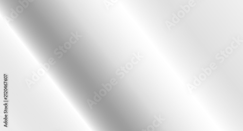 Abstract white background with smooth soft diagonal folds and subtle shadows for a clean minimalist design