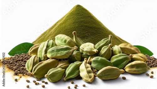 Cardamom Herb And Spice Image Transparent Background