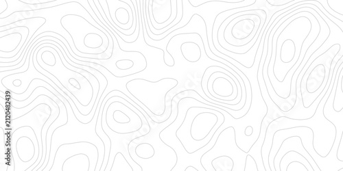 Fotografía Topographic map patterns, topography line map