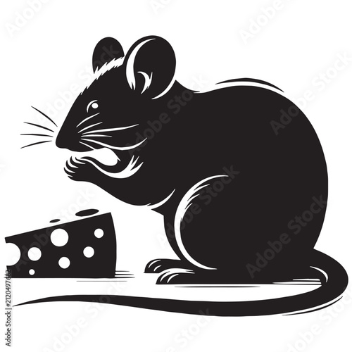 Mouse, Cute, Cartoon, Baby, Little, House, Field, Pet, Wild, Gray, Brown, Animal, Rodent, Character, Funny, Adorable, Illustration, Drawing, Vector, Clipart, Silhouette, SVG, PNG, Icon, Logo.