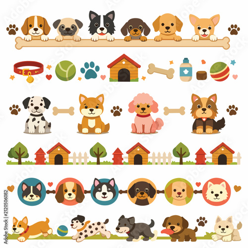 Colorful Cartoon Hearts with Faces and Symbols Vector Collection