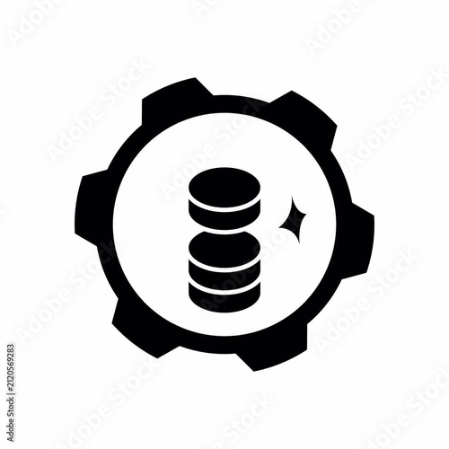 Data Normalization motion illustrator solid black style for Automation, Artificial Intelligence and Advanced Workflow Integration SaaS Dashboards