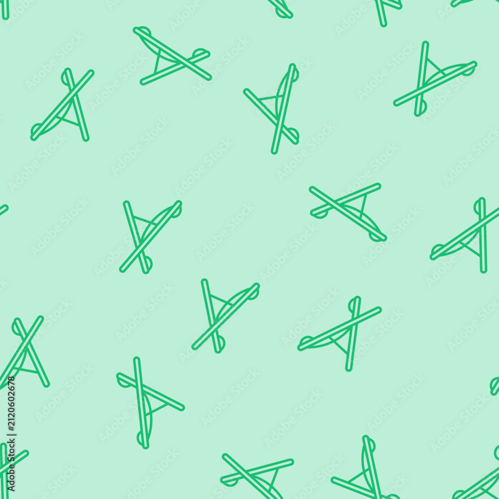Obraz premium deck chair outdoor furniture vector line seamless pattern deck chair outdoor furniture sign illustration
