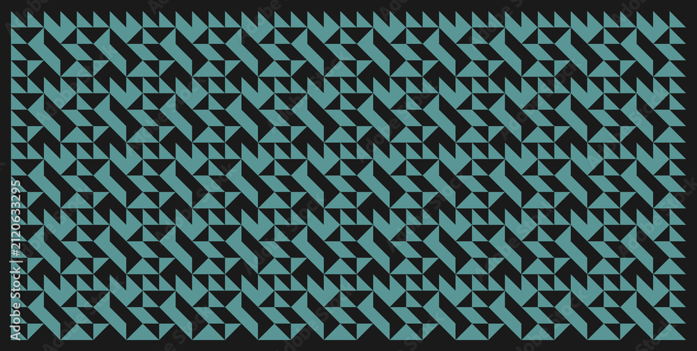 Fototapeta premium Motif constitués de triangles