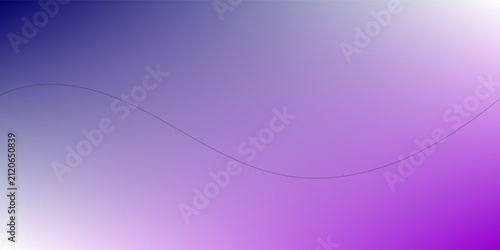 Abstract Purple and Violet Gradient Background with Subtle Curved Wave Lines Elegant Minimalist Design