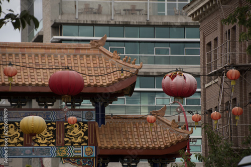 Gate of Harmonious Interest in Victoria Chinatown