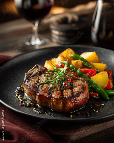Chef Special Hero Shot - Dark & Moody Restaurant Style