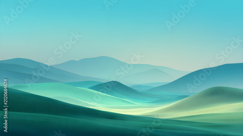 landscape with mountains