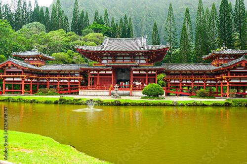 Byodo-in Temple, Buddhist temple in Kaneohe,  Hawaii