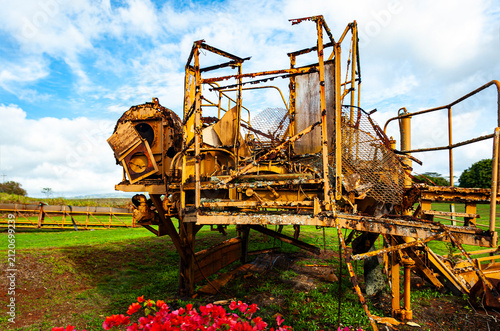 Agricultural equipment. Dole plantation, Oahu, Hawaii