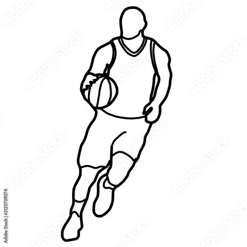 silhouette of a man