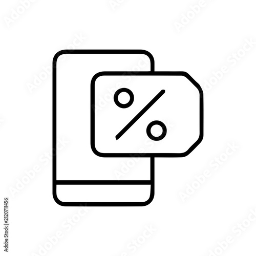 Mobile Discount Icon