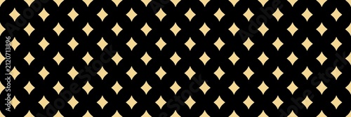 Warm beige diamond mesh pattern on black surface. Stylish tan geometric layout for luxury gift wrapping, chic home interior wallpaper art.