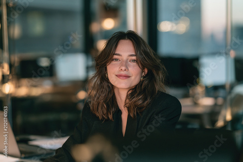 portrait of a young businesswoman