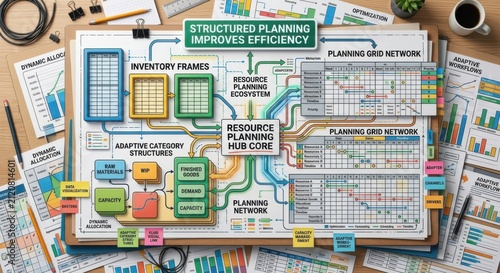Structured Planning System Enhances Resource Management Efficiency and Business Operations