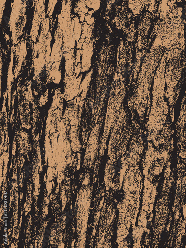 Grunge tree bark texture vector illustration design