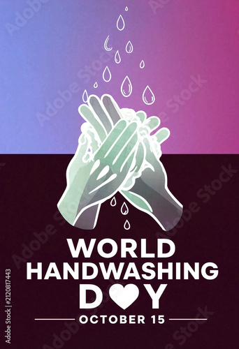 Celebrate global hygiene awareness with creative poster for world handwashing day event promotion