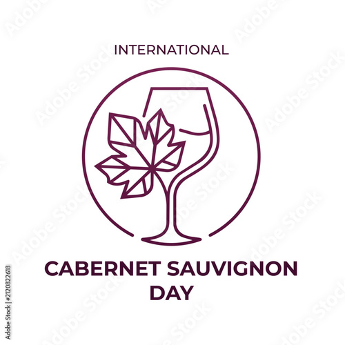 Quadro su tela International Cabernet Sauvignon Day Icon