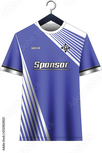 Vector sponsor jersey t shirt design
