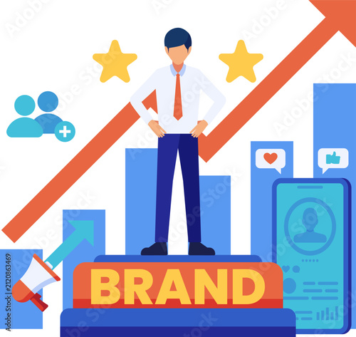 Personal Branding Strategy with Business Professional and Social Media Growth