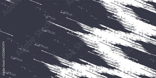 Canvastavla Dots halftone white and blue color pattern gradient grunge texture background