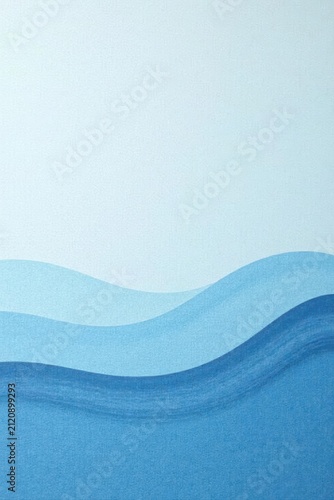 Serene Blue Wave Abstract Background Design with Subtle Textural Elements and a Peaceful Atmosphere