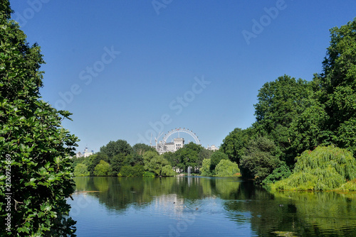 Konstfotografi St. James Park in London