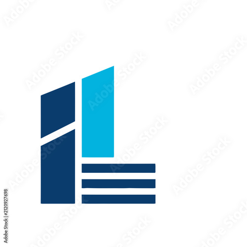Abstract Geometric Shapes Logo