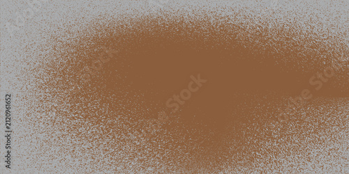 The scattered powder forms an abstract pattern. It is distributed artistically, creating a rough shape with an empty space in the center.