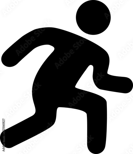 Man Crouching - Simple