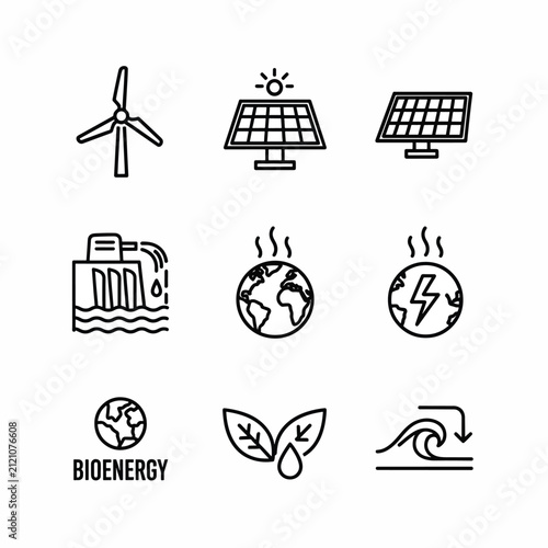 Logistics Delivery Transport Icons Set Vector EPS