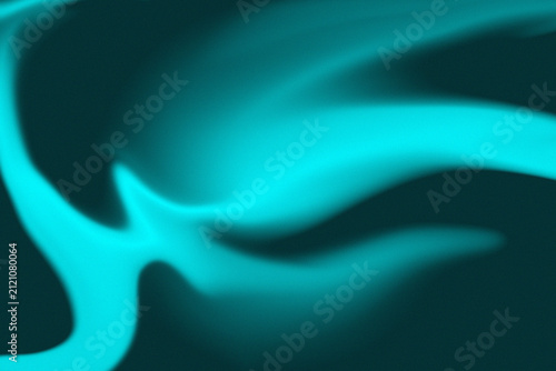 Modern Blue Abstract Liquid Flow Background