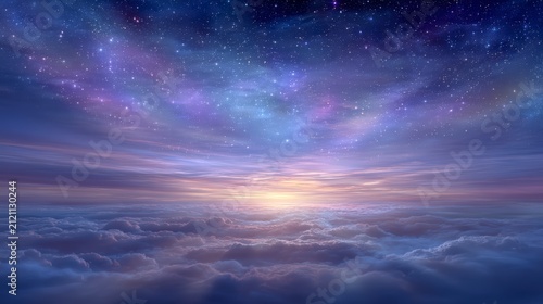 blue sky with clouds