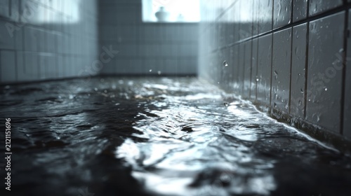 Water damage floor