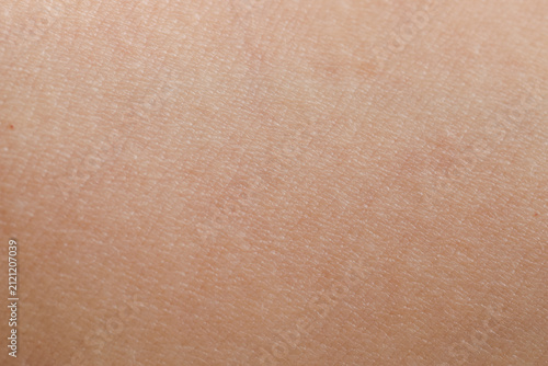 Принти на полотні Texture of normal skin as background, closeup