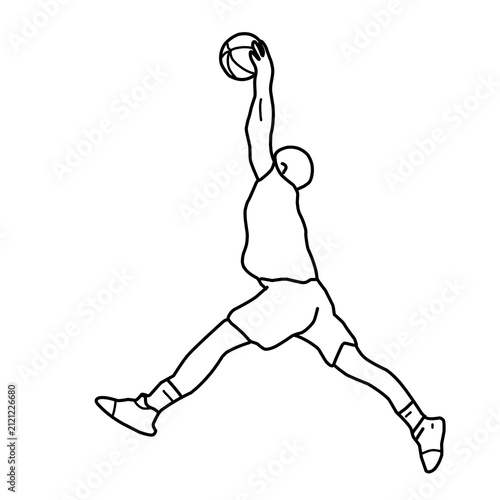 silhouette of a man jumping
