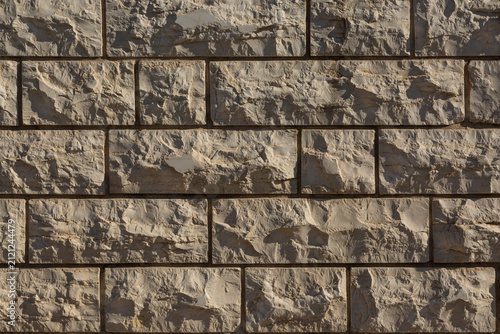 Background made of stone with a chipped texture