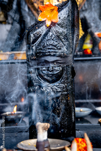 Foto Hindu temple in Palampur, Himachal Pradesh, dedicated to Shani Dev