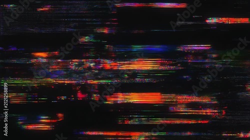 Colorful abstract light streaks in motion blur effect