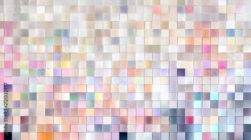 Pastel square pattern