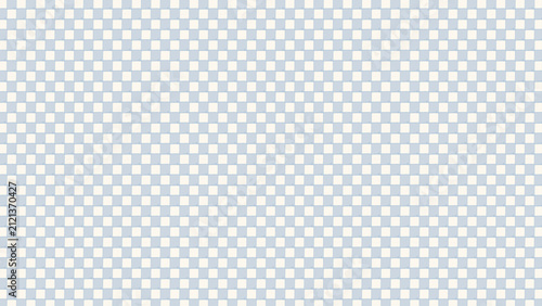 Pastel Blue Checkered Pattern Background, Seamless Geometric Grid Wallpaper, White Square Tile Texture, Minimal Checkerboard Backdrop, Soft Textile Fabric Surface Design