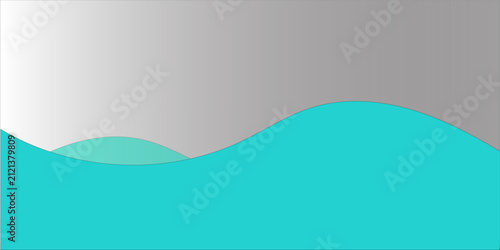 Abstract Blue Ocean Wave Background with Flowing Curved Lines Modern Vector Illustration for Business Wallpaper and Artistic Water Motion Design