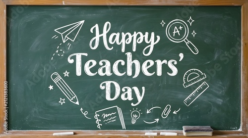 back to school blackboard