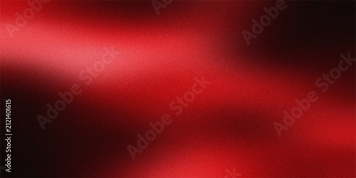 Bright red background with soft light diffusion and grainy texture for moody atmosphere.