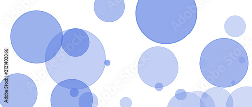 abstract blue background with circles creative design wallpaper