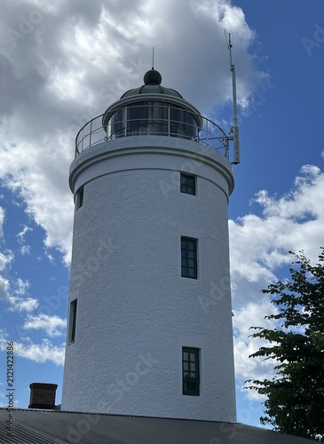 Hano lighthouse in Blekinge archipelago, southern Sweden.