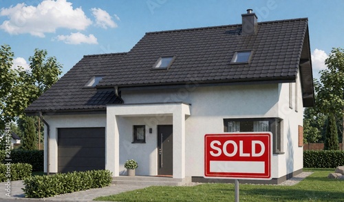 Modern Suburban House For Sale with 