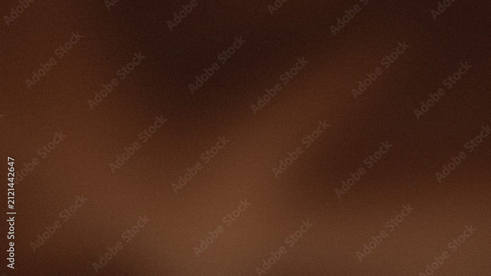 Obraz premium Vintage Warm Brown Gradient Backdrop with Film Grain Effect