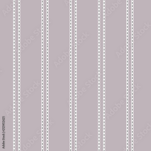 Photography Seamless vertical striped pattern with dashed white lines on a beige background
